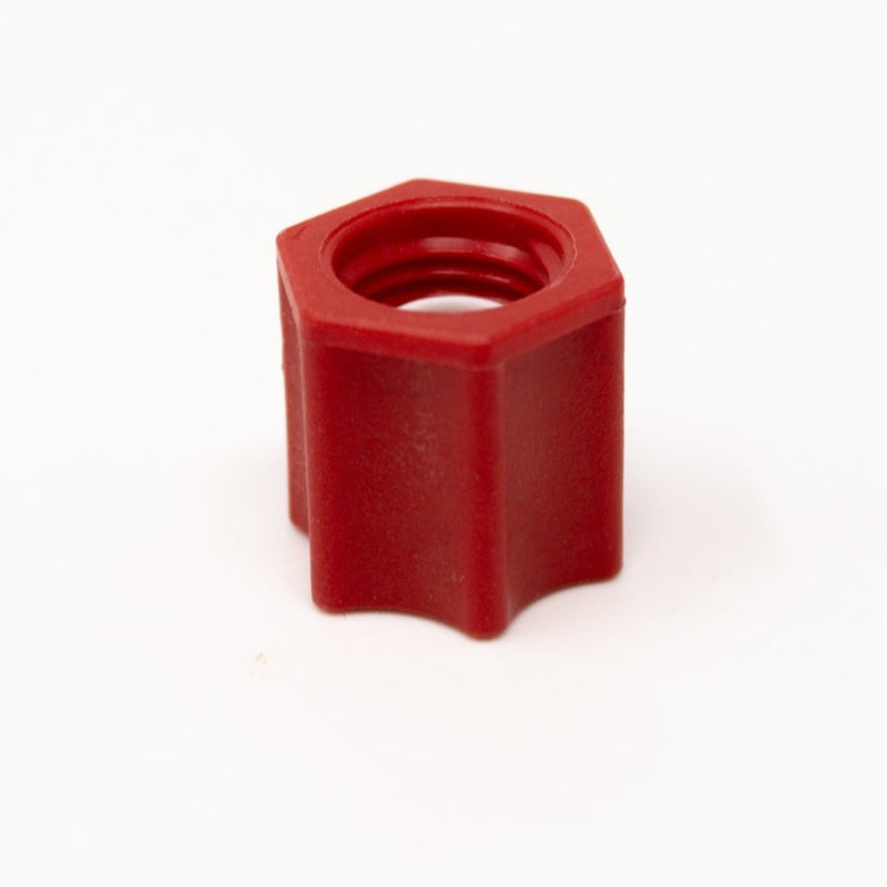 ADS 091-4157 NUT, THREADED RED, TUBE STIFFENER