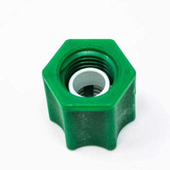 ADS 091-4159 NUT,THREADED GREEN,TUBE STIFFENER