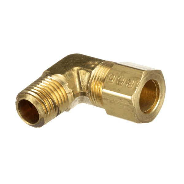 HOBART 719158 ADAPTER 7/16 TUBE X 1/4 MPT, EL