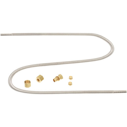 HOBART 00-426505-00030 - STAINLESS STEEL FLEX TUBE KIT 1/4"¬¨‚Ä† X 30 "
