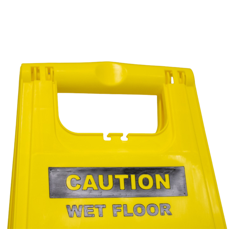 KL-790981 KLEENLINE PRO WET FLOOR SIGN, BILINGUAL, ENLISH/SPANISH