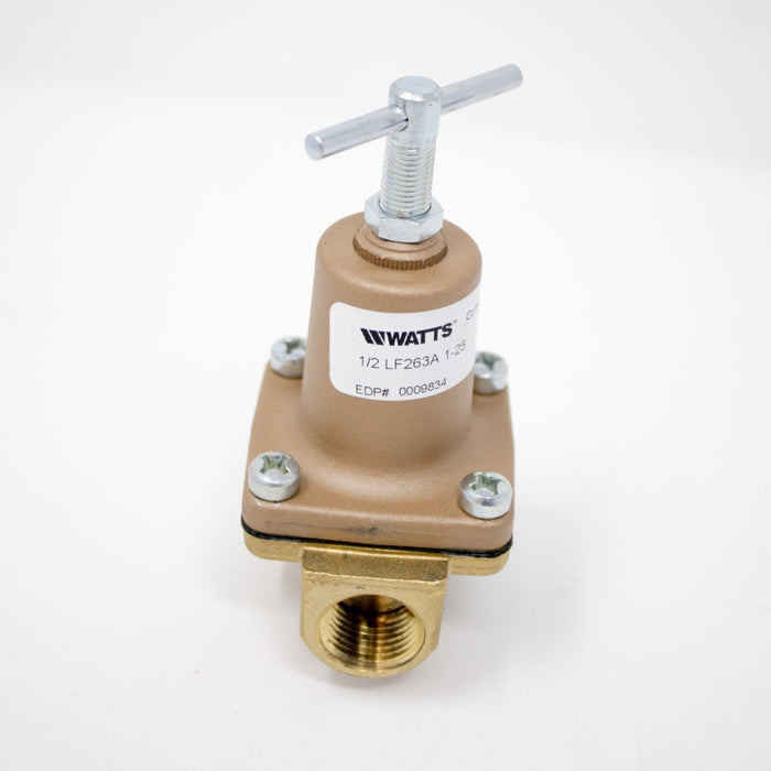 WATTS 1/2 In LEAD FREE 3-WAY SMALL WATER PRESSURE REGULATOR, 1-25 PSI