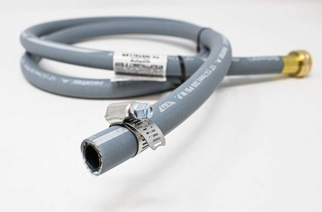 WATER SUPPLY HOSE WITH CLAMP