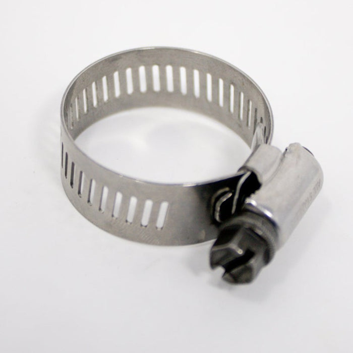 WORM DRIVE CLAMP, 1/2'' - 1 1/4'', STAINLESS STEEL SCREW