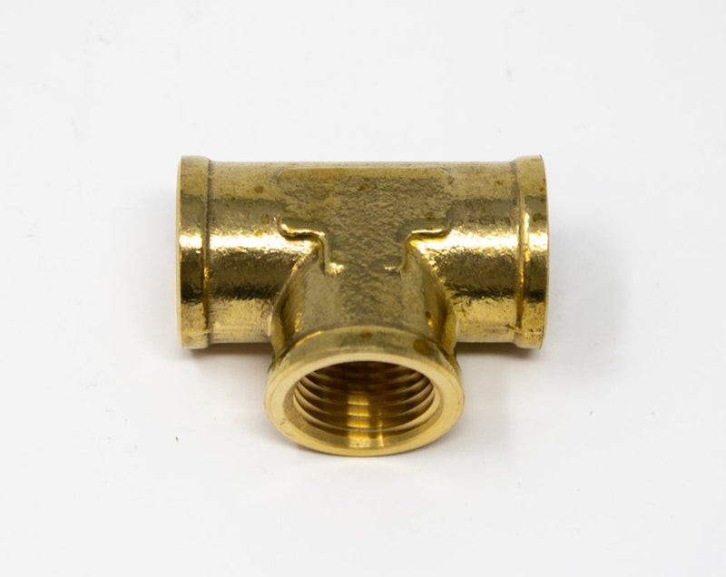 CMA DISHMACHINES 00743.10 TEE, 3-WAY FEMALE, 1/2", BRASS
