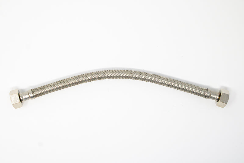 CMA DISHMACHINES 00798.40 STAINLESS STEEL BRAIDED HOSE 12"
