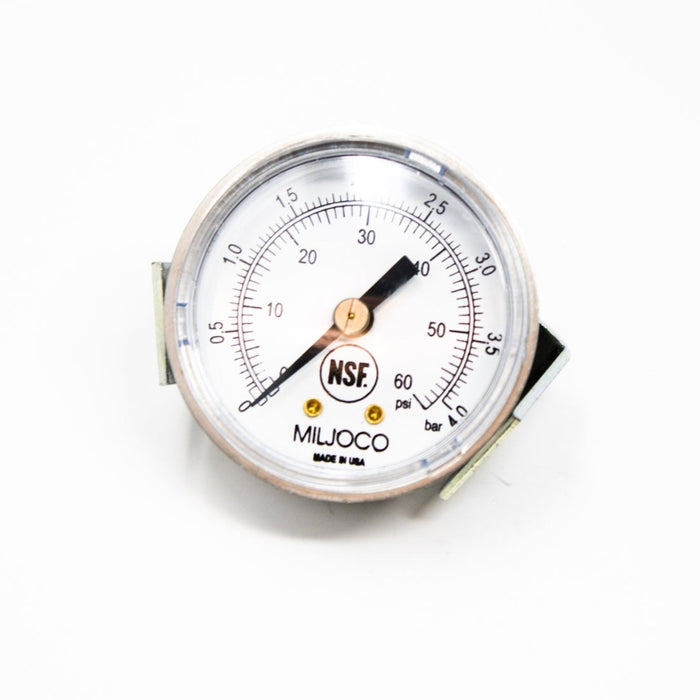 CMA DISH MACHINES 02104.36 PRESSURE GAUGE, 0-60 PSI, UC 65E