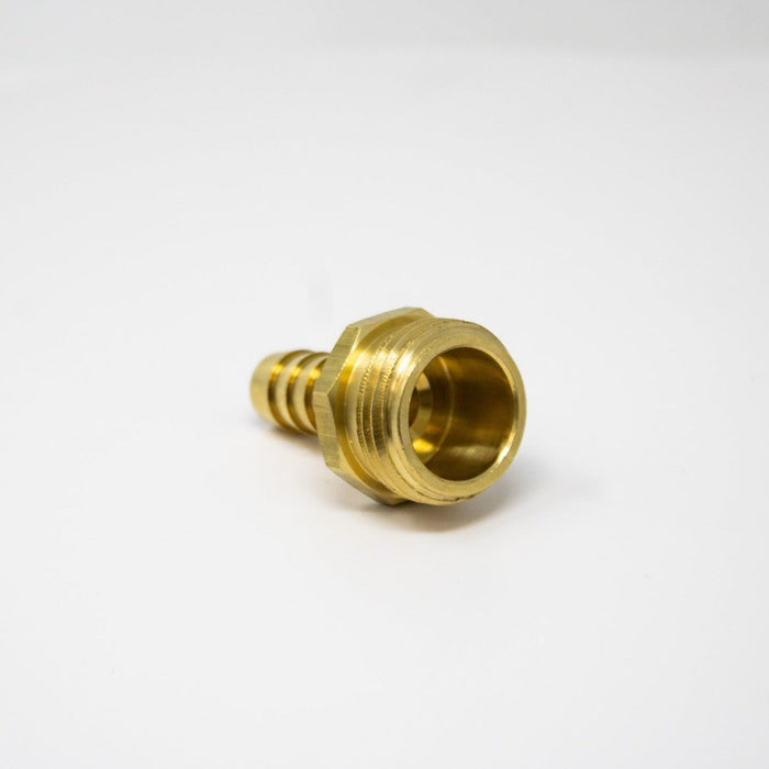 LAKESHORE FITTINGS L190-0812 - 1/2" MIP X 3/4" MALE GARDEN HOSE FITTINGS- BRASS