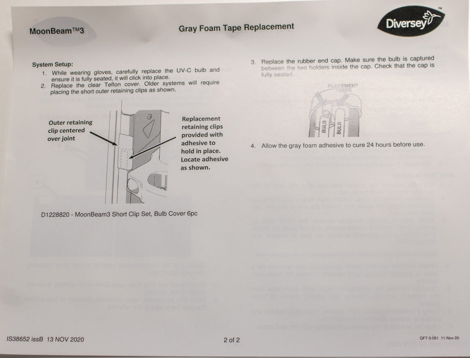 MOONBEAM TAPE PROTECTOR GRAY (2PC)