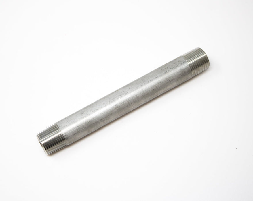 PIPE NIPPLE, 3/8" MPT X 5", STAINLESS STEEL