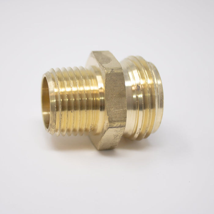 3/4'' MGHT X 1/2'' MPT ADAPTER, BRASS