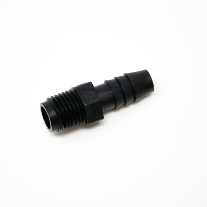 62008 US PLASTICS 1/4" MPT X 3/8" HOSE ID BLACK BARB,HDPE ADAPTER