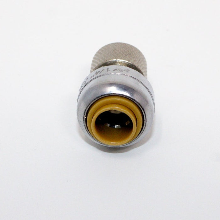 U3523LF RELIANCE WORLDWIDE CORP. 1/4" x 3/8" SHARKBITE COMPRESSION STOP VALVE CONNECTOR