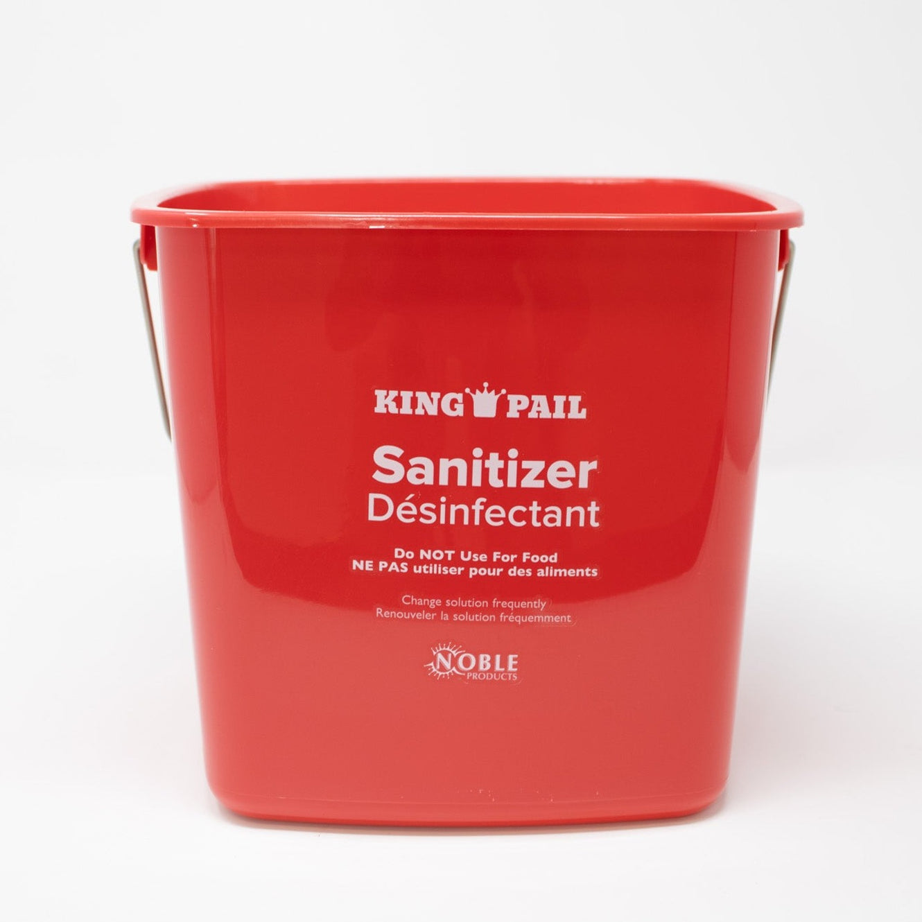 RED SANITIZER BUCKET — Sparetek