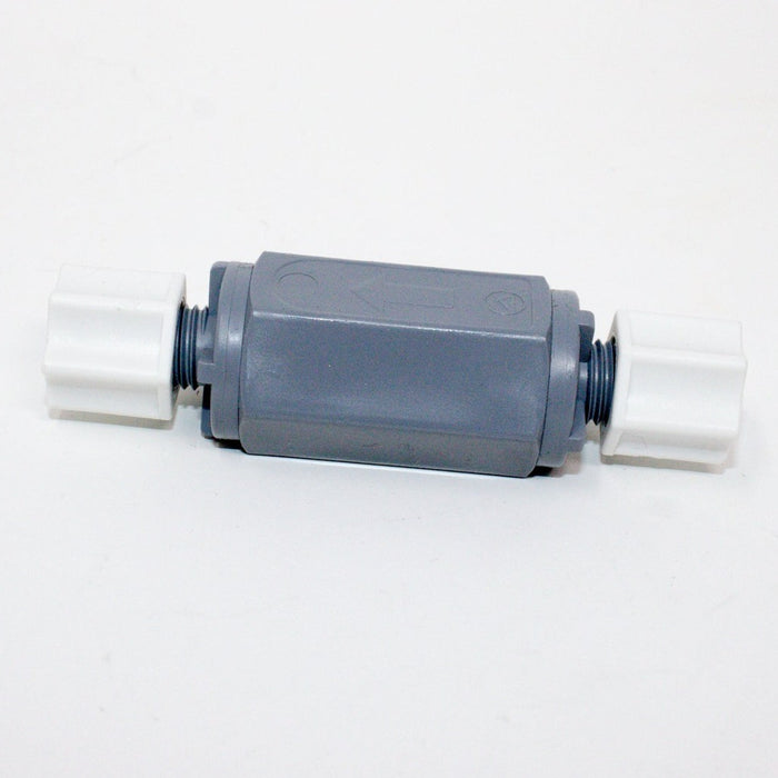 CHECK VALVE, 3/8'' BRB X 1/4'' MPT