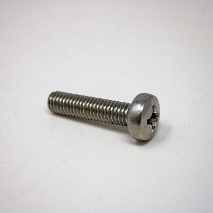 SCREW, PHP, 18-8SS, M6-1.0X25MM