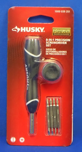 PRECISION SLOT/PH SCREWDRIVER, 8-IN-1
