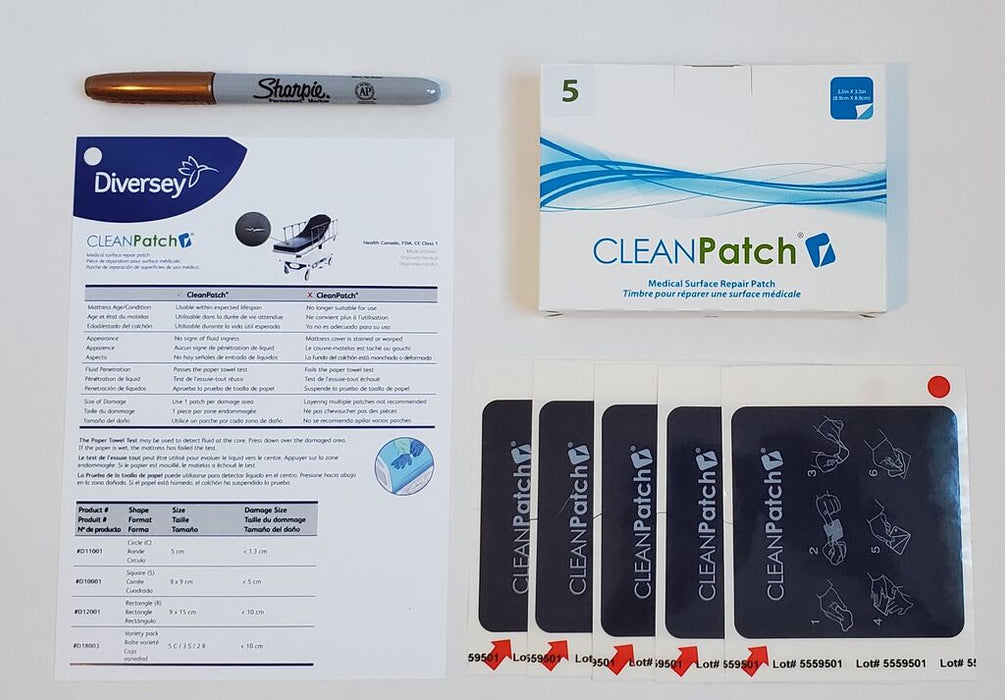 Diversey CleanPatch packaging with a Sharpie marker for sale at 123.53