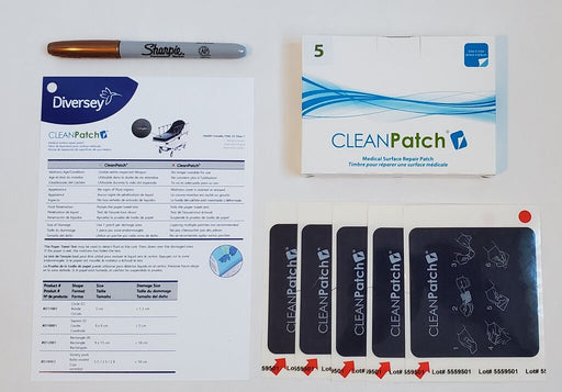 Diversey CleanPatch packaging with a Sharpie marker for sale at 123.53