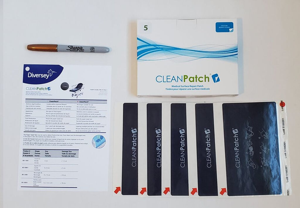 12003 LARGE RECTANGLE CLEANPATCH 3.5"X6" (5 PCK)