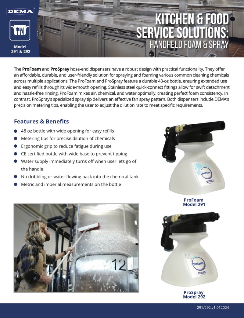This is why you need to buy a DEMA Profoam and ProSpray. Perfect solution for sanitizing to have a healthy space environment.
