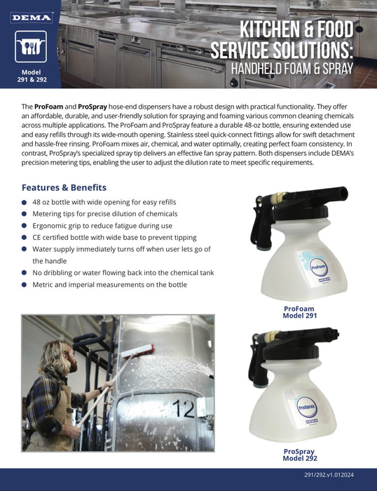 This is why you need to buy a DEMA Profoam and ProSpray. Perfect solution for sanitizing to have a healthy space environment.