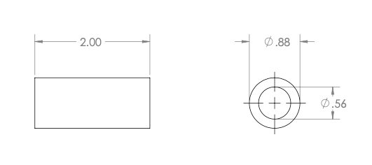 CERAMIC WEIGHT, FOOTVALVE