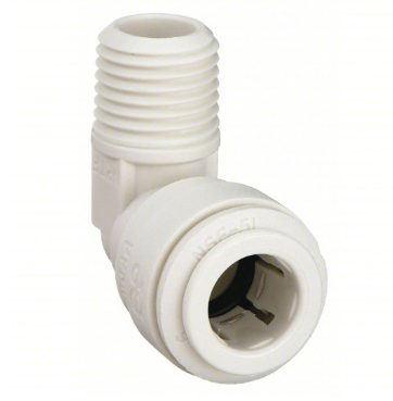 58.104.3 JOHN GUEST ELBOW J.G. FITTING (3/8 OD X 1/4 MPT)