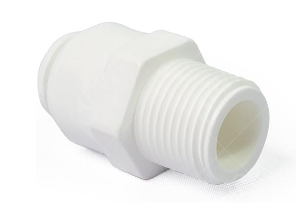 58.103.2 JOHN GUEST ADAPTER 1/4'' OD PTC X 1/4'' MNPT (PP010822W)