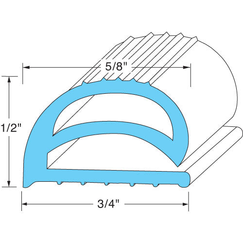 PLEXI GLASS DOOR GASKET